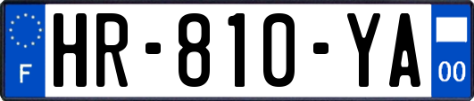 HR-810-YA