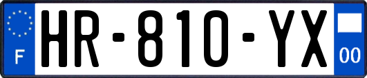 HR-810-YX