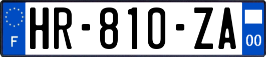 HR-810-ZA