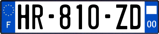 HR-810-ZD