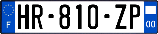 HR-810-ZP