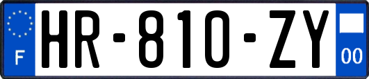 HR-810-ZY