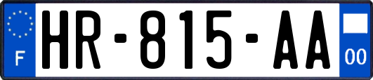 HR-815-AA
