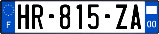 HR-815-ZA