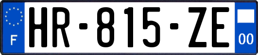 HR-815-ZE