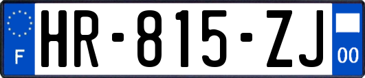 HR-815-ZJ