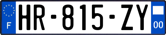 HR-815-ZY