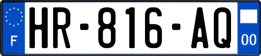 HR-816-AQ
