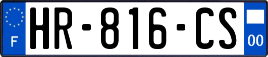 HR-816-CS