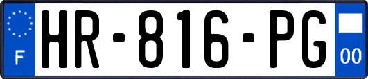 HR-816-PG