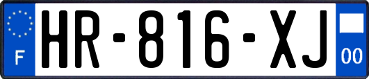 HR-816-XJ