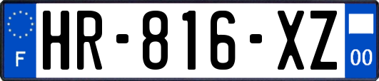HR-816-XZ