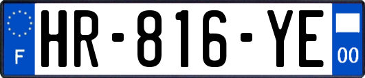 HR-816-YE