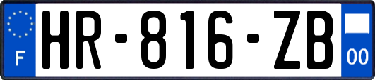 HR-816-ZB