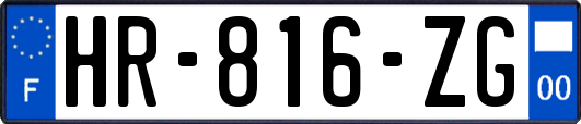 HR-816-ZG