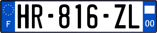 HR-816-ZL