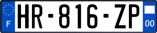 HR-816-ZP