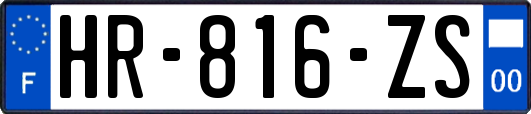 HR-816-ZS