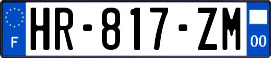 HR-817-ZM