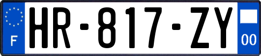 HR-817-ZY