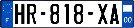 HR-818-XA