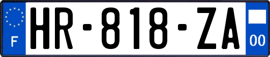 HR-818-ZA