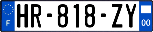 HR-818-ZY
