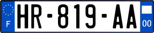HR-819-AA