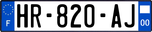 HR-820-AJ