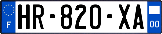 HR-820-XA