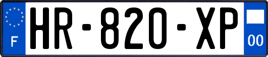 HR-820-XP