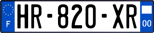HR-820-XR