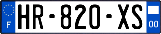HR-820-XS