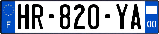 HR-820-YA