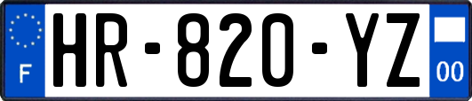 HR-820-YZ