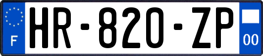 HR-820-ZP