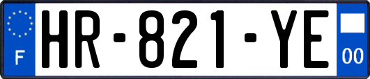 HR-821-YE