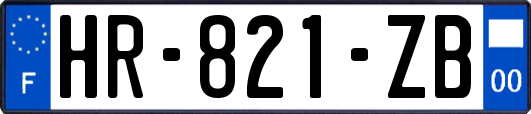 HR-821-ZB