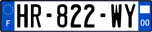 HR-822-WY