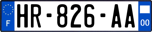 HR-826-AA