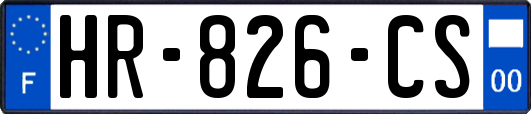 HR-826-CS