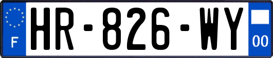 HR-826-WY