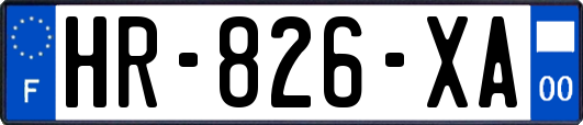 HR-826-XA