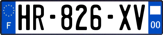 HR-826-XV