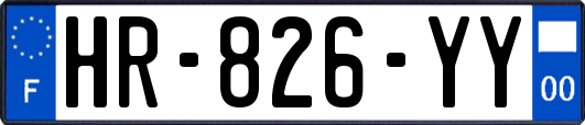 HR-826-YY