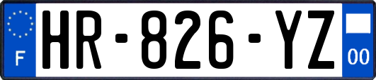 HR-826-YZ
