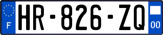 HR-826-ZQ