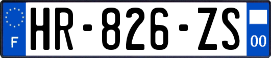 HR-826-ZS