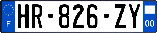 HR-826-ZY