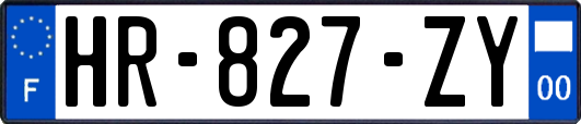 HR-827-ZY